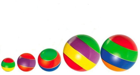 Купить Мячи резиновые (комплект из 5 мячей различного диаметра) в Липках 