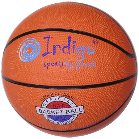 Купить Мяч баскетбольный Indigo №5 в Липках 