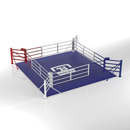 Купить Ринг боксерский напольный Totalbox на упорах 4х4м в Липках 