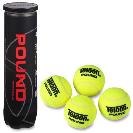 Купить Мяч для большого тенниса Teloon 828Т Р4  (4 шт) в Липках 