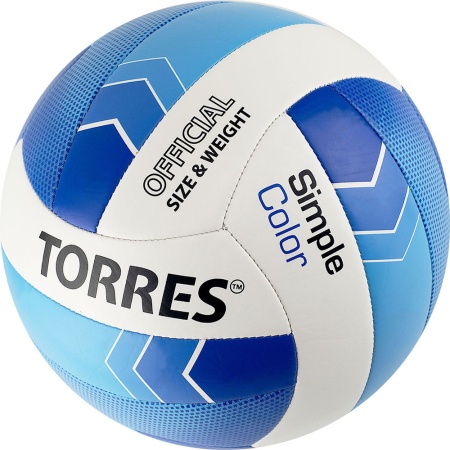 Купить Мяч волейбольный Torres Simple Color любительский р.5 в Липках 